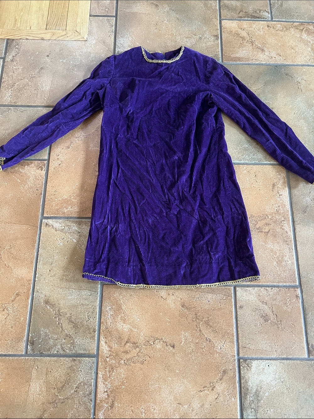 VINTAGE CORDUROY DRESS